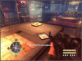 Sekret 7 - Koniec aliantów: Tuż po skorzystaniu z drugiej windy rozpraw się z przeciwnikami i rozejrzyj po okolicy - Etap 22 - Wywiad | Sekrety Wolfenstein - Wolfenstein - poradnik do gry