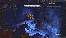 Udaj się na balkonik gdzie możesz porozmawiać z jednym ze strażników, bądź też od razu skierować się w lewo - Ukryte osiągnięcia (zestawienie cz.1) | Fabuła | Batman Arkham Asylum - Batman: Arkham Asylum - poradniki