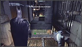 Po wyjściu z szybu udaj się w prawo i uratuj jednego z wartowników - Ukryte osiągnięcia (zestawienie cz.1) | Fabuła | Batman Arkham Asylum - Batman: Arkham Asylum - poradniki