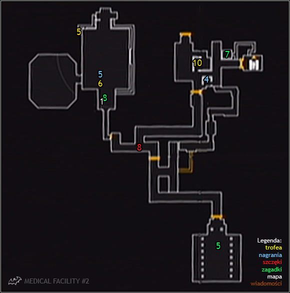 2 - Medical Facility - Mapy | Sekrety | Batman Arkham Asylum - Batman: Arkham Asylum - poradniki