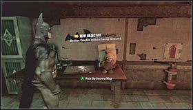 [#1] Secrets Map - Medical Facility - Medical Facility - Sekrety (cz.1) | Sekrety | Batman Arkham Asylum - Batman: Arkham Asylum - poradniki