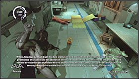 [#6] Lokalizacja 6: Upper Corridor (Medical Facility) - Medical Facility - Sekrety (cz.1) | Sekrety | Batman Arkham Asylum - Batman: Arkham Asylum - poradniki