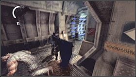 Zeskocz na dół i skieruj się na południe, korzystając z przejścia prowadzącego do strefy Transfer Loop - Intensive Treatment (cz.2) | Opis przejścia Batman Arkham Asylum - Batman: Arkham Asylum - poradniki