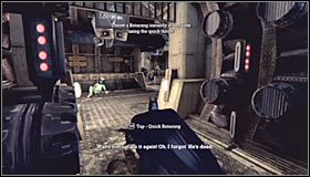 Po dotarciu do miejsca, w którym wcześniej zaatakowany zostałeś przez zbirów, skieruj się na zachód - Intensive Treatment (cz.2) | Opis przejścia Batman Arkham Asylum - Batman: Arkham Asylum - poradniki