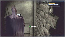 Udaj się w prawo i w pokazanym na pierwszym screenie miejscu skorzystaj z pozyskanego przed chwilą wybuchowego żelu - Arkham Island | Opis przejścia Batman Arkham Asylum - Batman: Arkham Asylum - poradniki