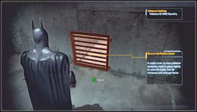 Przez co najmniej kilkadziesiąt sekund nie spotkasz przeciwników, tak więc nie musisz się chwilowo skradać - Medical Facility (cz.1) | Opis przejścia Batman Arkham Asylum - Batman: Arkham Asylum - poradniki