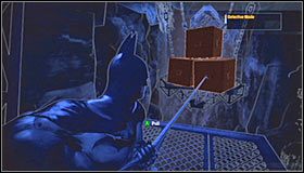 Zauważ, że zostałeś wyposażony w nowy gadżet - Batclaw - Caves | Opis przejścia Batman Arkham Asylum - Batman: Arkham Asylum - poradniki