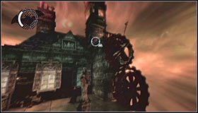 Ruszaj prosto, wspinając się na znajdujący się przed Tobą balkonik - Arkham Mansion (cz.3) | Opis przejścia Batman Arkham Asylum - Batman: Arkham Asylum - poradniki