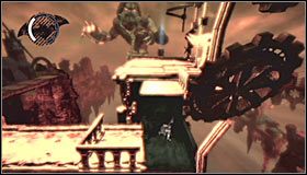 Zaczekaj aż boss przestanie oświetlać tę okolicę i szybko przedostań się na wyższą półkę - Arkham Mansion (cz.3) | Opis przejścia Batman Arkham Asylum - Batman: Arkham Asylum - poradniki