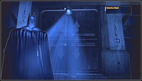 Znajdziesz się w pomieszczeniu kontrolnym i musisz tu użyć sekwencera na pokazanym na pierwszym screenie panelu - Penitentiary (cz.2) | Opis przejścia Batman Arkham Asylum - Batman: Arkham Asylum - poradniki