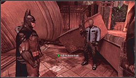 Przejdź na drugi koniec balkoniku - Arkham Mansion #2 | Opis przejścia Batman Arkham Asylum - Batman: Arkham Asylum - poradniki