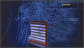 W okolicy nie ma żadnych przeciwników, tak więc możesz się spokojnie rozejrzeć po okolicy - Intensive Treatment #2 (cz.1) | Opis przejścia Batman Arkham Asylum - Batman: Arkham Asylum - poradniki