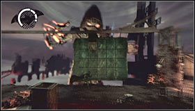 Przejdź maksymalnie w prawo i ruszaj po tym jak Scarecrow się odwróci, wykonując po drodze kolejny skok - Intensive Treatment #2 (cz.2) | Opis przejścia Batman Arkham Asylum - Batman: Arkham Asylum - poradniki