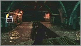 Po zebraniu przedostatniej próbki użyj Line Launchera by powrócić na drewnianą kładkę - Caves #2 (cz.1) | Opis przejścia Batman Arkham Asylum - Batman: Arkham Asylum - poradniki