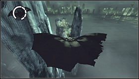 Docelowo powinieneś znaleźć się w pokazanym na pierwszym screenie miejscu, a więc na powierzchni - Caves #2 (cz.3) | Opis przejścia Batman Arkham Asylum - Batman: Arkham Asylum - poradniki