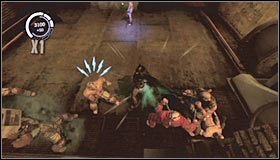 Niezależnie od obranej metody działania po rozpoczęciu walk musisz się bardzo pilnować - Caves #2 (cz.5) | Opis przejścia Batman Arkham Asylum - Batman: Arkham Asylum - poradniki