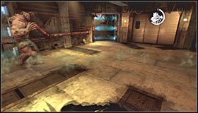 Stosuj doskonale poznaną już taktykę, a więc w miarę możliwości maksymalnie oddalaj się od bestii i odczekuj aż potwór zacznie biec w Twoją stronę - Caves #2 (cz.5) | Opis przejścia Batman Arkham Asylum - Batman: Arkham Asylum - poradniki