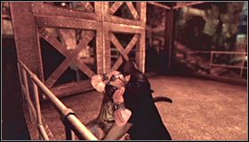 Zacznij od wysadzenia znajdującej się przed Tobą ściany, po czym zbliż się do krawędzi - Arkham Island #8 | Opis przejścia Batman Arkham Asylum - Batman: Arkham Asylum - poradniki