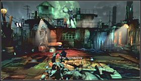 Jedynym poważnym utrudnieniem będą pojawiające się co jakiś na dachu szczęki Jokera - Penitentiary #2 - FINAŁ | Opis przejścia Batman Arkham Asylum - Batman: Arkham Asylum - poradniki