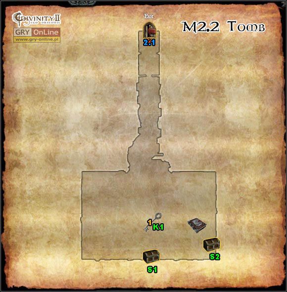 1 - [M2] Mapy - VVillage, Tomb, Watermill Basement | Mapy i lista zadań - Divinity II: Ego Draconis - poradniki