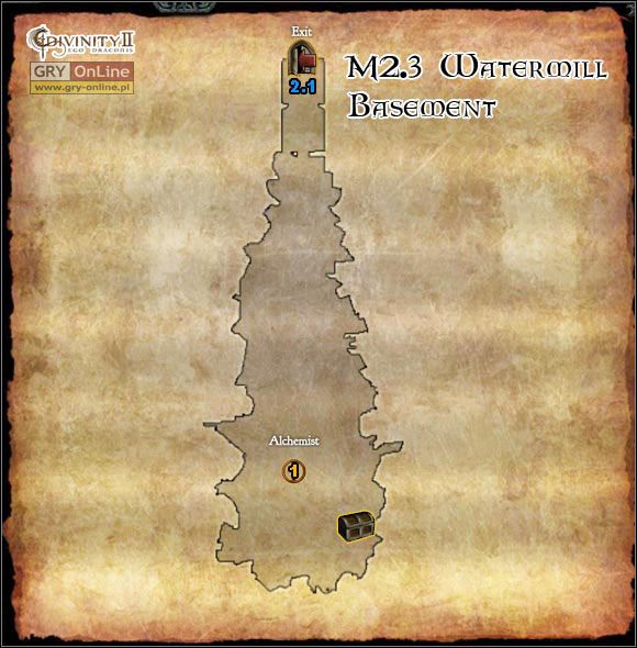 1 - [M2] Mapy - VVillage, Tomb, Watermill Basement | Mapy i lista zadań - Divinity II: Ego Draconis - poradniki