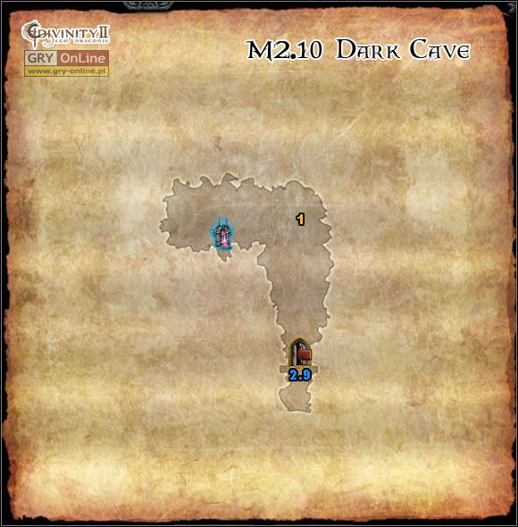 1 - [M2] Mapy - Dark Cave, Maxos Temple | Mapy i lista zadań - Divinity II: Ego Draconis - poradniki
