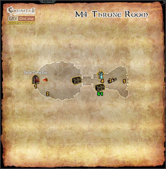 1 - [M4] Mapy - Throne Room | Mapy i lista zadań | Divinity II Ego Draconis - Divinity II: Ego Draconis - poradniki