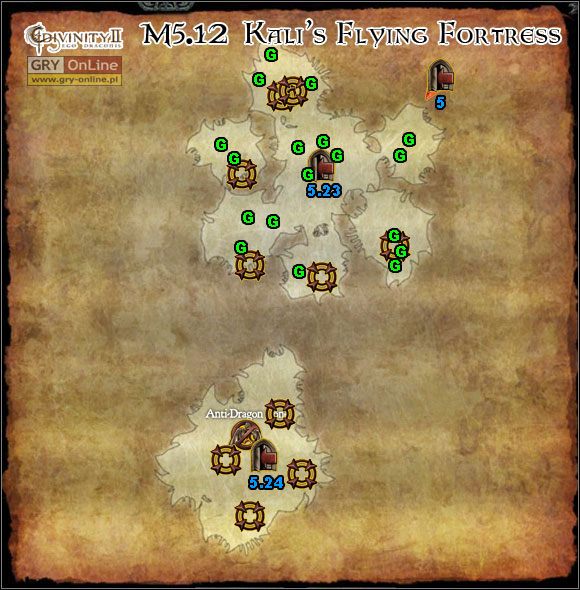 G Generatory - [M5] Mapy - Mysterious Cave, Razes Flying Fortress, Kalis Flying Fortress | Mapy i lista zadań - Divinity II: Ego Draconis - poradniki