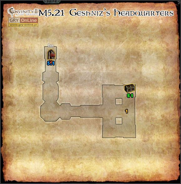 1 - [M5] Mapy - Fortress Headquarters, Mine, Geshnizs Headquarters | Mapy i lista zadań - Divinity II: Ego Draconis - poradniki