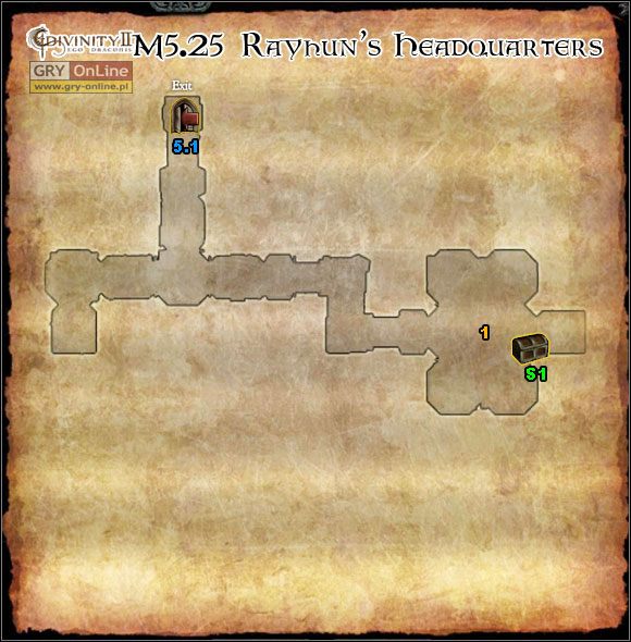 1 - [M5] Mapy - Rayhuns Headquarters, Needleman Storage | Mapy i lista zadań - Divinity II: Ego Draconis - poradniki
