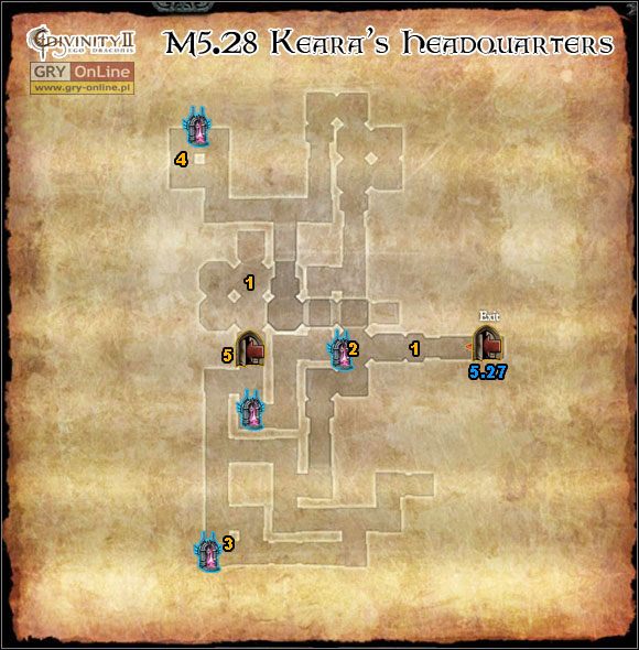 1 - [M5] Mapy - Kearas Flying Fortress, Kearas Headquarters | Mapy i lista zadań - Divinity II: Ego Draconis - poradniki