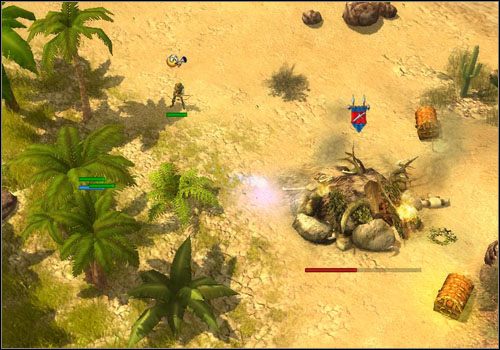 W międzyczasie wybuduj gildię wojowników oraz kleryczek i zacznij eksplorować okoliczne tereny - Misja 4 - The Barons Bill | Kampania | Majesty 2 - Majesty 2: Symulator Królestwa Fantasy - poradnik do gry