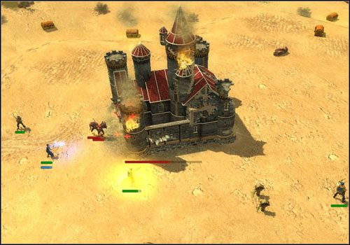 Na sam koniec (#4) przystąp do ataku na zamek Barona [9] - Misja 4 - The Barons Bill | Kampania | Majesty 2 - Majesty 2: Symulator Królestwa Fantasy - poradnik do gry