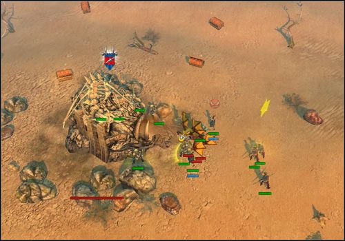 Uzbieraj sporo złota, po czym zaatakuj jaskinię smoka [6] (obrazek powyżej) - Misja 6 - The Royal Feat | Kampania | Majesty 2 - Majesty 2: Symulator Królestwa Fantasy - poradnik do gry