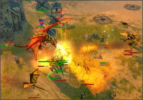 Kiedy ją zniszczysz wyznacz za Ranfira dużą nagrodę i przygotuj się na długą walkę (obrazek powyżej) - Misja 6 - The Royal Feat | Kampania | Majesty 2 - Majesty 2: Symulator Królestwa Fantasy - poradnik do gry