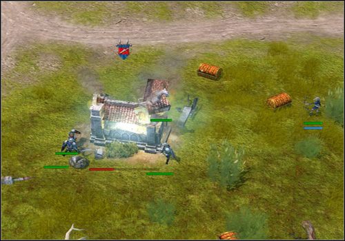 Kiedy twoi bohaterowie będą już odpowiednio rozwinięci, ustaw flagę eksploracji na północnym zachodzie - Misja 7 - The Big Trouble | Kampania | Majesty 2 - Majesty 2: Symulator Królestwa Fantasy - poradnik do gry