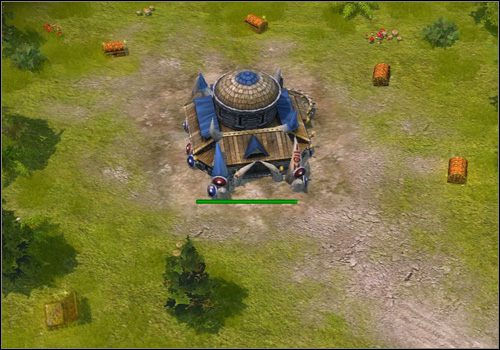 Na północnym zachodzie [3] znajdziesz świątynię Krolma (obrazek powyżej) - Misja 7 - The Big Trouble | Kampania | Majesty 2 - Majesty 2: Symulator Królestwa Fantasy - poradnik do gry