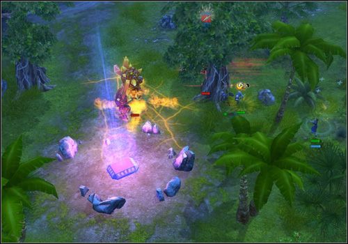 Niedaleko zamku znajdziesz miejsce do postawienia świątyni - Misja 11 - Trouble with the Afterlife | Kampania | Majesty 2 - Majesty 2: Symulator Królestwa Fantasy - poradnik do gry