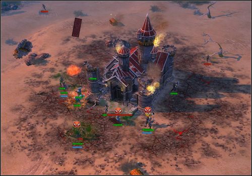 (#1) Jak w każdej misji nie możesz dopuścić do zniszczenia własnego zamku [Z] - Mind Games | Misje pojedyncze | Majesty 2 - Majesty 2: Symulator Królestwa Fantasy - poradnik do gry