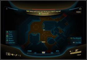 Po walce skieruj się do terminalu zamocowanego na ścianie, tuż koło wspomnianego placu - Prepare to Drop | Opis przejścia | Halo 3 ODST - Halo 3: ODST - poradnik do gry