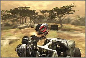 Twoja podstawowa broń, Spartan Laser, służy do niszczenia pojazdów - Uplift Nature Reserve | Opis przejścia | Halo 3 ODST - Halo 3: ODST - poradnik do gry