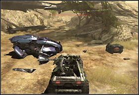 W pobliżu znajdują się sojusznicy, są oni zaznaczeni na mapie - Uplift Nature Reserve | Opis przejścia | Halo 3 ODST - Halo 3: ODST - poradnik do gry