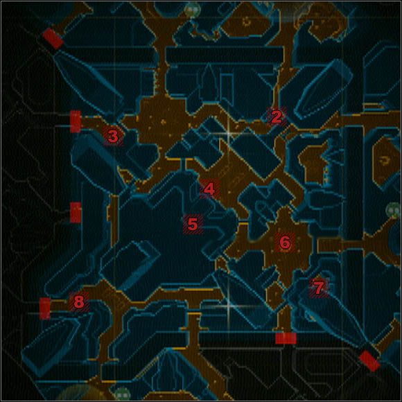 2 - komputer z niebieskim ekranem, między drzwiami i ławką - [Nagrania audio (Audio Logs)] 2-8 | Nagrania audio | Halo 3 ODST - Halo 3: ODST - poradnik do gry