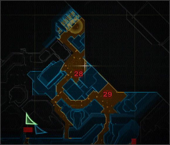 28 - budka telefoniczna na balkoniku, dostaniesz się na nią po schodach oświetlonych na czerwono - Mapy (2) | Nagrania audio | Halo 3 ODST - Halo 3: ODST - poradnik do gry