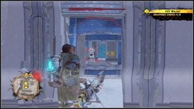 Naszym zadaniem jest wyeliminowanie ośmiu ubranych na biało snajperów - Misje główne - EOS (1) - Guerrilla - Red Faction: Guerrilla - poradnik do gry