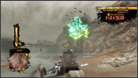 Staramy się cały czas patrzeć przed siebie, zgodnie z kierunkiem jazdy - Zadania poboczne (2) - Guerrilla - Red Faction: Guerrilla - poradnik do gry