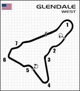 Długość toru: 2,27 km - Glendale | Tory | Need for Speed Shift - Need for Speed Shift - poradnik do gry