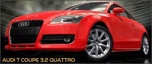 AUDI TT COUPE 3 - Klasa 1 (cz.5) | Samochody | Need for Speed Shift - Need for Speed Shift - poradnik do gry