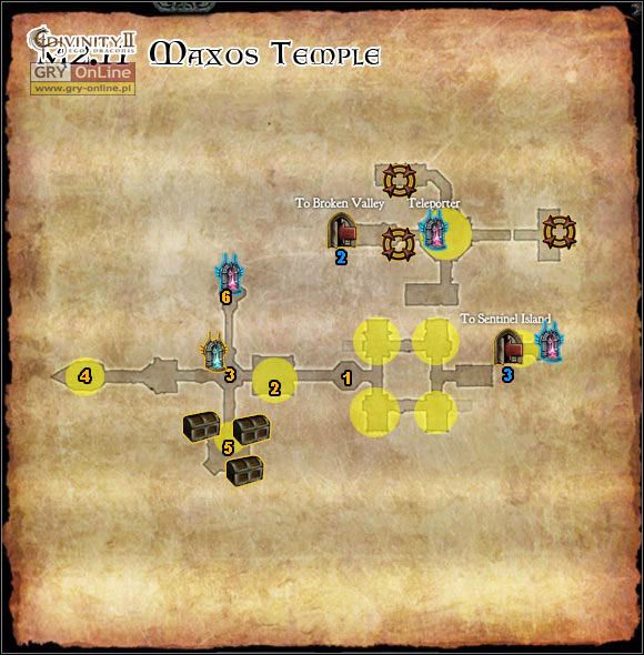 1 - M2.11 Maxos Temple | Mapy | Divinity II Ego Draconis - Divinity II: Ego Draconis - poradniki