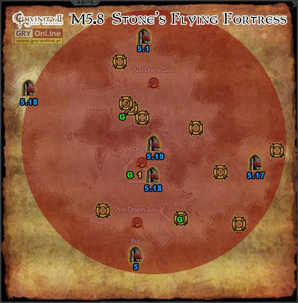 1 - M5.8 Stones Flying Fortress | Mapy | Divinity II Ego Draconis - Divinity II: Ego Draconis - poradniki